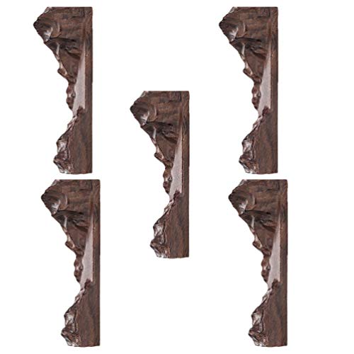 EXCEART 5 Stück Holzstücke für Epoxidharz Basteln Natürliche Unfertige Holzlandschaft für DIY Schmuck Machen Anhänger Halskette von EXCEART