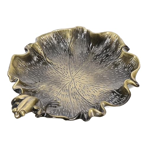 EXCEART 5 Stücke Tinte Servierplatte Lotus-form Chinesische Tintenfass Tablett Tragbare Desktop Tinte Container Pinsel Stehen von EXCEART
