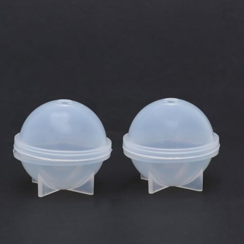 EXCEART 5 x Kugel-Silikonformen für Harzguss, 3,8 cm runde Kugel-Epoxid-Formen für Bastelarbeiten, Schokolade, Fondant und Party-Dekorationen EXCEART 5 x Kugel-Silikonformen für Harzguss, 3,8 cm runde Kugel-Epoxid-Formen für Bastelarbeiten, Schokolade, Fondant und Party-Dekorationen von EXCEART