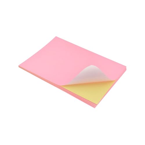 EXCEART 50 Stück Buntes Etikettenpapier A4-etikettenpapier Aufkleberdruckerpapier Farbiges Selbstklebendes Druckpapier Farbiges Druckerpapier Typenschild-aufkleber Rosa EXCEART 50 Stück Buntes Etikettenpapier A4-etikettenpapier Aufkleberdruckerpapier Farbiges Selbstklebendes Druckpapier Farbiges Druckerpapier Typenschild-aufkleber Rosa von EXCEART