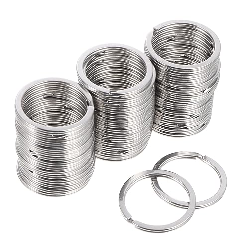 EXCEART 50 Stück Edelstahl Schlüsselanhänger Auto Schlüsselanhänger Zubehör Schlüsselring Clip Tags Kleine Schlüsselringe Schlüsselhaken Splitter Schlüsselring Kette Kantiger EXCEART 50 Stück Edelstahl Schlüsselanhänger Auto Schlüsselanhänger Zubehör Schlüsselring Clip Tags Kleine Schlüsselringe Schlüsselhaken Splitter Schlüsselring Kette Kantiger von EXCEART