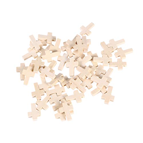 EXCEART 50 Stück Holzkreuz Anhänger Retro Basteln Kreuz Anhänger Kreuzanhänger Kreuzanhänger Zuschnitte Naturholz Kreuz Perlen für Handwerk Schmuck Projekte EXCEART 50 Stück Holzkreuz Anhänger Retro Basteln Kreuz Anhänger Kreuzanhänger Kreuzanhänger Zuschnitte Naturholz Kreuz Perlen für Handwerk Schmuck Projekte von EXCEART