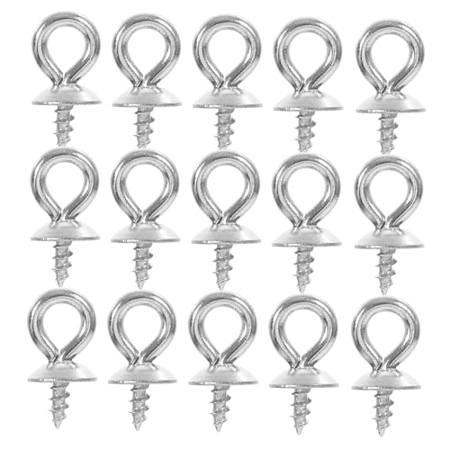 EXCEART 50 Stück Schafsportschrauben DIY Schmuckteile Mini Schraubösen Schmuck Komponenten Schmuck Basteln Augenhaken Schraubenaugen klein winzige Augenschrauben Rostfreier Stahl Silver EXCEART 50 Stück Schafsportschrauben DIY Schmuckteile Mini Schraubösen Schmuck Komponenten Schmuck Basteln Augenhaken Schraubenaugen klein winzige Augenschrauben Rostfreier Stahl Silver von EXCEART