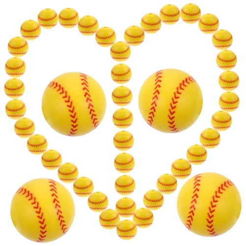 EXCEART 50 Stück Sportballperlen kleine Volleyballperlen Lose Perlen Abstandsperlen zum Basteln Perlen für die Herstellung von Armbändern Sport-Charm-Abstandsperle Kieselgel EXCEART 50 Stück Sportballperlen kleine Volleyballperlen Lose Perlen Abstandsperlen zum Basteln Perlen für die Herstellung von Armbändern Sport-Charm-Abstandsperle Kieselgel von EXCEART