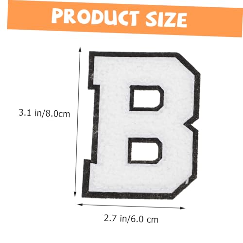 EXCEART 52 Stück Teiliges Weiße Englische Buchstaben Patches zum Aufbügeln Bestickte Applikationen für Kleidung Jeans Taschen Schuhe Praktische Reparatur Dekorationsflicken für EXCEART 52 Stück Teiliges Weiße Englische Buchstaben Patches zum Aufbügeln Bestickte Applikationen für Kleidung Jeans Taschen Schuhe Praktische Reparatur Dekorationsflicken für von EXCEART
