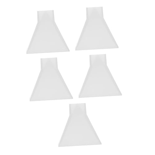 EXCEART 5St Epoxidform Silikonform epoxidharz basteln Wiederverwendbare Form Harz-Dekoration Transparente Gießform Pyramidenmodellform Form für Pyramide Formenbau Silikon Kieselgel Weiß EXCEART 5St Epoxidform Silikonform epoxidharz basteln Wiederverwendbare Form Harz-Dekoration Transparente Gießform Pyramidenmodellform Form für Pyramide Formenbau Silikon Kieselgel Weiß von EXCEART
