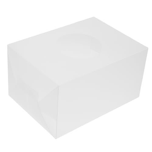 EXCEART 5er-Box Lotterie-Box Lotterie Container Aufbewahrungsbehälter Für Wohltätige Zwecke Kunststoffbehälter Glas Für Tombola-Tickets Abschlussgeschenke Pp Karton Mehrzweck Weiß von EXCEART