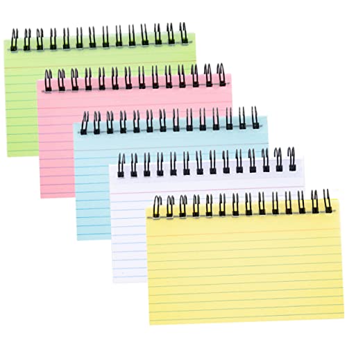 EXCEART 5stücke Pack Kleine Spiral Notizblock Abreiß Memo Pad Tägliche Plan Notizblöcke EXCEART 5stücke Pack Kleine Spiral Notizblock Abreiß Memo Pad Tägliche Plan Notizblöcke von EXCEART