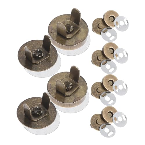 EXCEART 6 Sets Magnetknopf Magnetverschluss Rund Druckknopfverschlüsse Magnetische Kleidungsbefestigungsknöpfe Nähmagnete Druckknöpfe Für Kleidung Magnetische Druckknöpfe Eisen Golden EXCEART 6 Sets Magnetknopf Magnetverschluss Rund Druckknopfverschlüsse Magnetische Kleidungsbefestigungsknöpfe Nähmagnete Druckknöpfe Für Kleidung Magnetische Druckknöpfe Eisen Golden von EXCEART