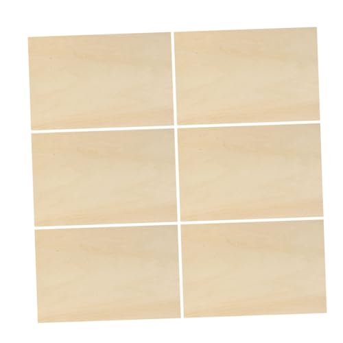 EXCEART 6 Stück Lindensperrholz Hartholzsperrholz Dekoratives Sperrholz Holzbretter Zum Basteln Malen Holzbrett Brandmalerei Holzrohling Holzbrett Holzmalerei Scheiben EXCEART 6 Stück Lindensperrholz Hartholzsperrholz Dekoratives Sperrholz Holzbretter Zum Basteln Malen Holzbrett Brandmalerei Holzrohling Holzbrett Holzmalerei Scheiben von EXCEART