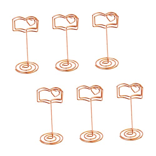 EXCEART 6 Stück Sitzhalter bürodeko büro dekoration visitenkarten halterung Fotohalter für Hochzeiten Hochzeitsdekor Tischbildclips Zu Abs Tisch-Fotoclips dekorative Clips Metall Golden EXCEART 6 Stück Sitzhalter bürodeko büro dekoration visitenkarten halterung Fotohalter für Hochzeiten Hochzeitsdekor Tischbildclips Zu Abs Tisch-Fotoclips dekorative Clips Metall Golden von EXCEART