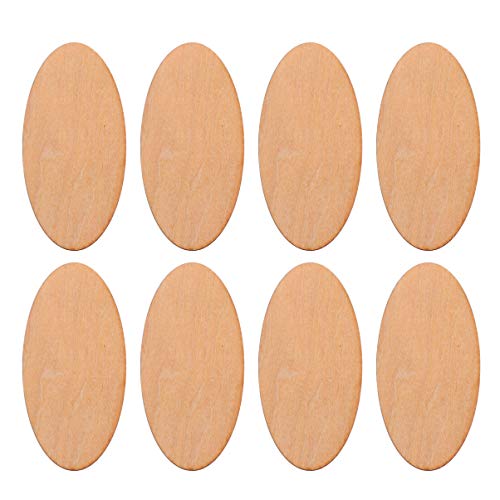 EXCEART 60 Stücke Ovale Form Holzscheiben Holz Log Holzdeko Holz Ausschnitte Holzstücke Hochzeit Basteln DIY Scrapbooking Holzschmuck EXCEART 60 Stücke Ovale Form Holzscheiben Holz Log Holzdeko Holz Ausschnitte Holzstücke Hochzeit Basteln DIY Scrapbooking Holzschmuck von EXCEART