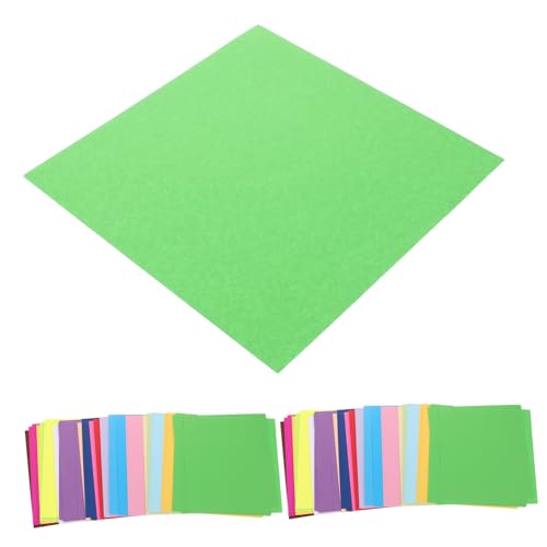 EXCEART 600 Blatt Origami Papier Doppelseitiges Farbiges Papier für DIY Projekte Schulaktivitäten und Kreative Lernumgebungen von EXCEART