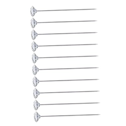 EXCEART 600 STK Diamantstift Hochzeit Bouguet Pins Beim Quilten Hochzeitsbouquet Perlenkopfstifte Glaskopf Schneidernadeln Nähen Mit Diamantkopf Korsage Acryl Brosche Patchwork EXCEART 600 STK Diamantstift Hochzeit Bouguet Pins Beim Quilten Hochzeitsbouquet Perlenkopfstifte Glaskopf Schneidernadeln Nähen Mit Diamantkopf Korsage Acryl Brosche Patchwork von EXCEART