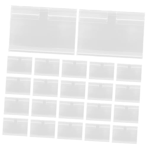EXCEART 60Sätze Clip Preisschilder für Einzelhandel Supermärkte Einfache Handhabung für und Produktdetails Robust und Flexibel für Verschiedene Regaltypen EXCEART 60Sätze Clip Preisschilder für Einzelhandel Supermärkte Einfache Handhabung für und Produktdetails Robust und Flexibel für Verschiedene Regaltypen von EXCEART