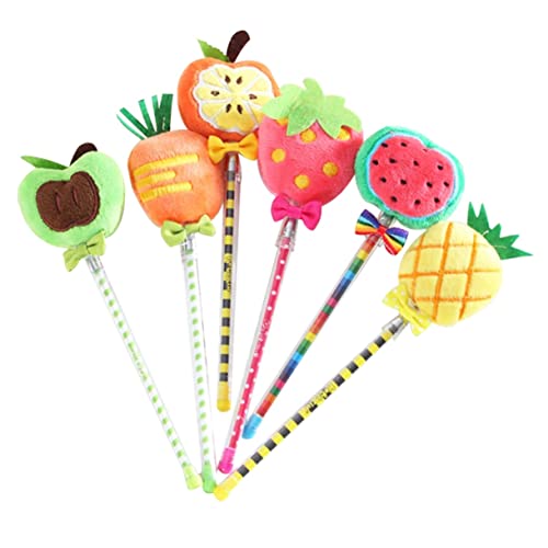 EXCEART Kugelschreiber mit Geltinte und Cartoon-frucht- für Jungen und Mädchen Niedliches Kreatives Design von EXCEART