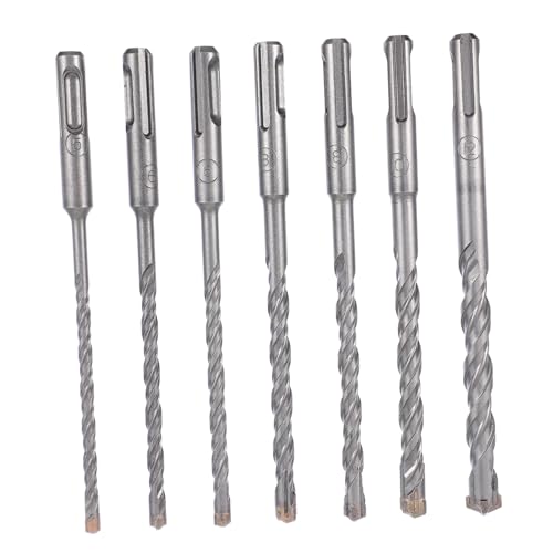 EXCEART 7 Stück Bohrer-Set Bohren Holzbearbeitung ich Bohrwerkzeugkit Bohrzubehör für den Haushalt Steinbohrer für Beton elektrischer Bohrer multifunktionale Bohrer Bohrbits Stahl Silber EXCEART 7 Stück Bohrer-Set Bohren Holzbearbeitung ich Bohrwerkzeugkit Bohrzubehör für den Haushalt Steinbohrer für Beton elektrischer Bohrer multifunktionale Bohrer Bohrbits Stahl Silber von EXCEART