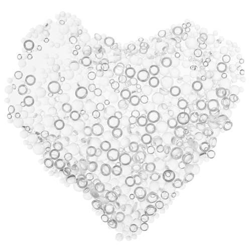 EXCEART 700 Stück Selbstklebende Resin Verzierungen Runde Dewdrop Patches für DIY Nagelkunst Scrapbooking Handyhüllen und Pflanzen Dekoration Vielseitige Bastelaccessoires von EXCEART