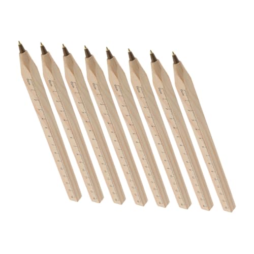 EXCEART 8 Stück Massivholzschild Stift Büro Stifte Kugelschreiber Aus Holz Linealstift Für Holzarbeiten Angestellte Anerkennung Bambusstift Führungsstifte Für Männer Büroschreibstift Beige EXCEART 8 Stück Massivholzschild Stift Büro Stifte Kugelschreiber Aus Holz Linealstift Für Holzarbeiten Angestellte Anerkennung Bambusstift Führungsstifte Für Männer Büroschreibstift Beige von EXCEART
