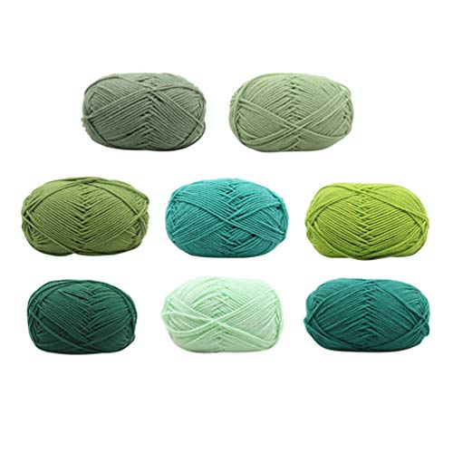 EXCEART 8rolle Bunte Baumwollgarn Für Stricken Und Häkeln Milchbaumwollgarn Für Pullover Schals Und Kreative Projekte Zufällige Farben EXCEART 8rolle Bunte Baumwollgarn Für Stricken Und Häkeln Milchbaumwollgarn Für Pullover Schals Und Kreative Projekte Zufällige Farben von EXCEART
