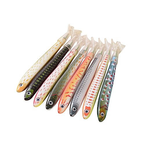 EXCEART 8st Kugelschreiber in Fischform - Schulmaterial Schreibwaren Für Studenten Lehrer - Unterschriftenstift Realistischer Fischstift - Neuheit Angeln EXCEART 8st Kugelschreiber in Fischform - Schulmaterial Schreibwaren Für Studenten Lehrer - Unterschriftenstift Realistischer Fischstift - Neuheit Angeln von EXCEART