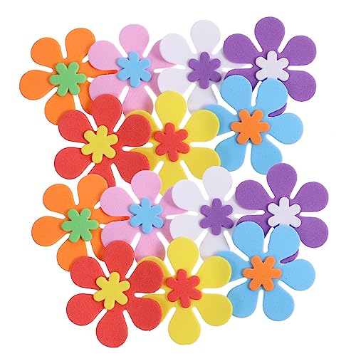 EXCEART Aufkleber Aus Eva in Blumenform 200 Stück Handgefertigte Aufkleber Aus Sicherem Eva-material für Projekte Von Jungen und Mädchen EXCEART Aufkleber Aus Eva in Blumenform 200 Stück Handgefertigte Aufkleber Aus Sicherem Eva-material für Projekte Von Jungen und Mädchen von EXCEART