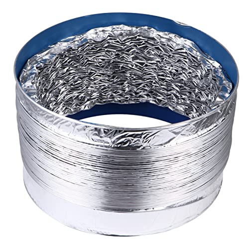 EXCEART Auspuff Entlüftungsschlauch zweilagiger Teleskopkanal Küchenzubehör flexibler Luftkanal Aluminiumfolie Silver EXCEART Auspuff Entlüftungsschlauch zweilagiger Teleskopkanal Küchenzubehör flexibler Luftkanal Aluminiumfolie Silver von EXCEART