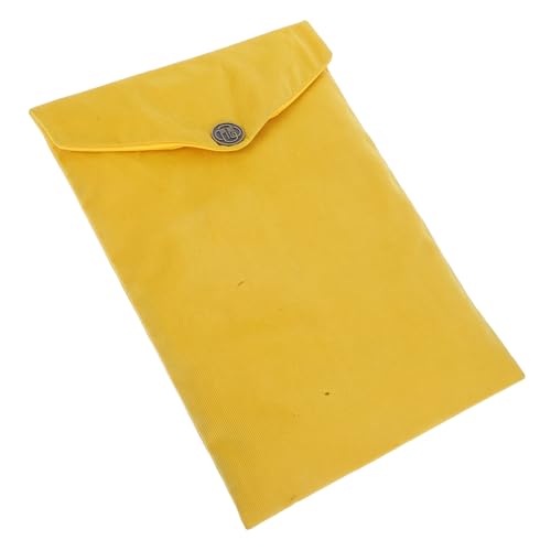 EXCEART Büchertasche Aktenorganisatortasche Dokumentenmappe Bibel Buch Tasche Bibelorganisator Bibeltasche Bibelschutzabdeckungen Aktentasche Aus Papier Gebetsbuchbeutel Yellow Cord EXCEART Büchertasche Aktenorganisatortasche Dokumentenmappe Bibel Buch Tasche Bibelorganisator Bibeltasche Bibelschutzabdeckungen Aktentasche Aus Papier Gebetsbuchbeutel Yellow Cord von EXCEART