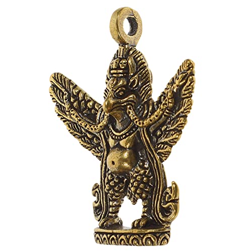 EXCEART Dekorative Medaillon- -halskette Kleiner Vajra-stößel Schlüsselanhänger Ornament Für Vintage-look von EXCEART