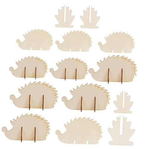 EXCEART Diy Holzscheiben Set Teiliges Bastelset mit Igel Holzfiguren Unbehandelte Holzstückchen zum Bemalen Dekoration für Handwerksprojekte und Gartendeko EXCEART Diy Holzscheiben Set Teiliges Bastelset mit Igel Holzfiguren Unbehandelte Holzstückchen zum Bemalen Dekoration für Handwerksprojekte und Gartendeko von EXCEART