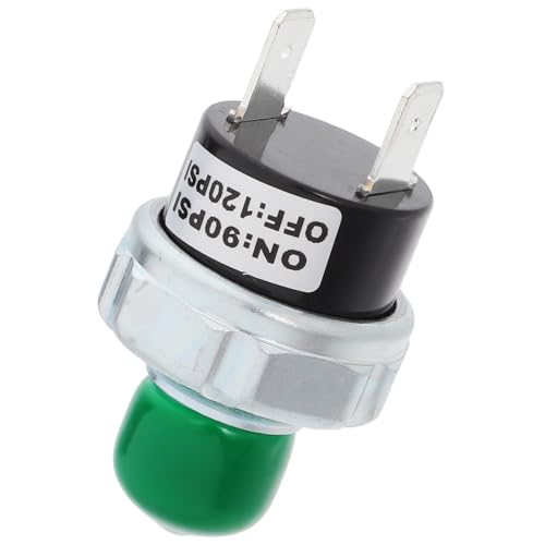 EXCEART Druckschalter Luftschalter Luftkompressorschalter Steuerventil Luftdrucksensor Luftkompressor Druckregelschalter Druckpolsterschalter Beschichtetes Rohr von EXCEART