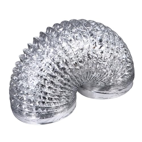 EXCEART Dunstabzugshaube Trockner-Entlüftungsschlauch flexibler Luftkanal zweilagiger Teleskopkanal Küchenzubehör Aluminiumfolie Silver EXCEART Dunstabzugshaube Trockner-Entlüftungsschlauch flexibler Luftkanal zweilagiger Teleskopkanal Küchenzubehör Aluminiumfolie Silver von EXCEART