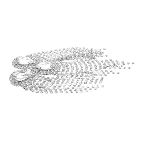 EXCEART Europäischer Diamantanzug Hochzeitsaccessoires Schmuck Anstecker für Anzüge Quasten-Abzeichen Quaste Schulter Schulterklappen für Männer Schulterkette mit Quaste Strasssteine EXCEART Europäischer Diamantanzug Hochzeitsaccessoires Schmuck Anstecker für Anzüge Quasten-Abzeichen Quaste Schulter Schulterklappen für Männer Schulterkette mit Quaste Strasssteine von EXCEART