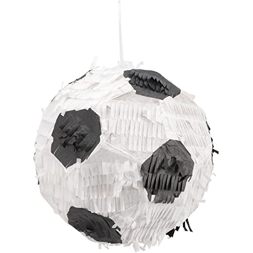 EXCEART Fußball-piñata Lkw-pinata Sport Dekorationen Gefüllte Piñata Sportdekor Sportball Pinata Zubehör Für Sportgeburtstage Pinata Mit Fußball Requisiten Kind Füllung Papier von EXCEART