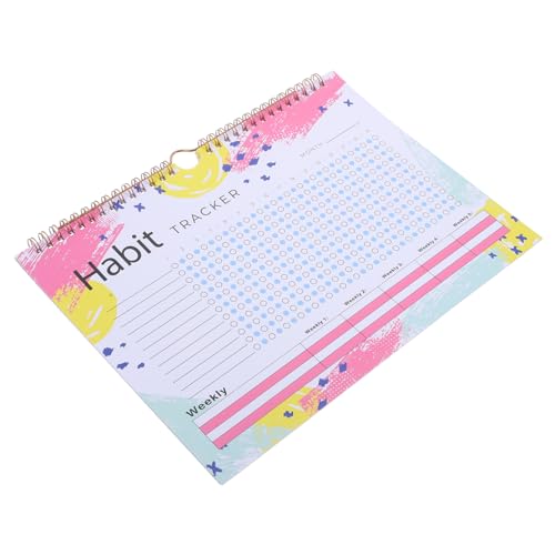 EXCEART Gewohnheitstracker Und Tagesplaner Ohne Datum Einfaches Habit Journal Für Ziele Workout Und Lernen Praktisches Kalenderbuch Für Tägliche Gewohnheiten Und Motivation EXCEART Gewohnheitstracker Und Tagesplaner Ohne Datum Einfaches Habit Journal Für Ziele Workout Und Lernen Praktisches Kalenderbuch Für Tägliche Gewohnheiten Und Motivation von EXCEART