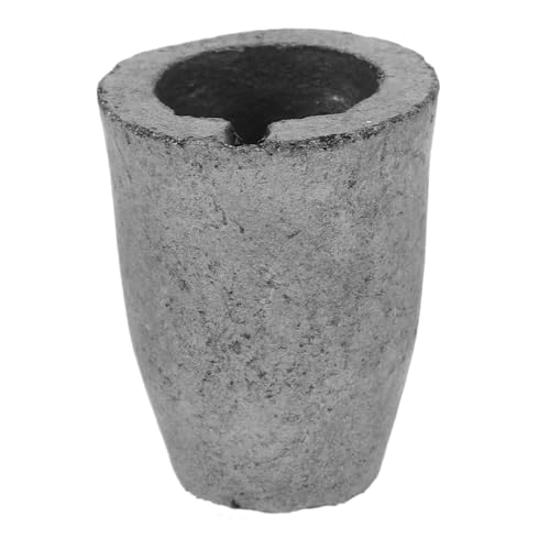 EXCEART Graphittiegel Gießform Graphit Schmelztiegel Hitzebeständig Wiederverwendbar für Metallgießen Kupfer Aluminium Silber Gold von EXCEART