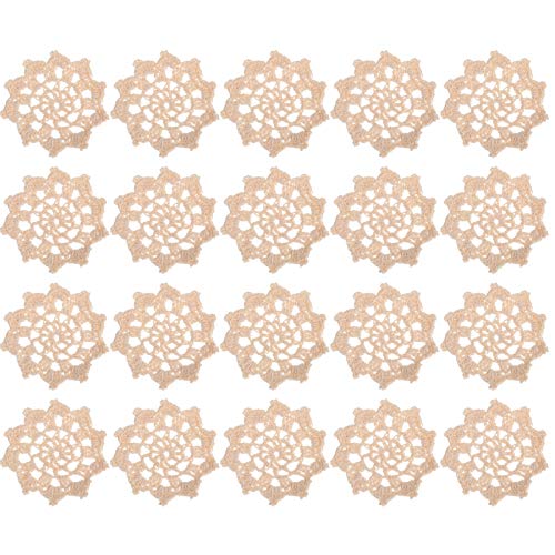EXCEART Häkelblumen Zum Aufnähen 20Pcs H?kelnn Verzierungen Applikatinen für N?hen Applikatinen Aush?hlen Spitzen Applikatin Patch N?hen Dekratin Beige Häkelblumen Aufnäher Gehäkelt EXCEART Häkelblumen Zum Aufnähen 20Pcs H?kelnn Verzierungen Applikatinen für N?hen Applikatinen Aush?hlen Spitzen Applikatin Patch N?hen Dekratin Beige Häkelblumen Aufnäher Gehäkelt von EXCEART