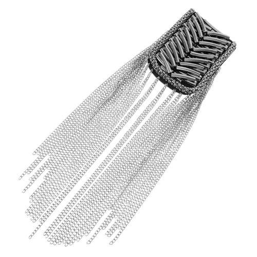 EXCEART Handgefertigter Schulterstempel Mit Perlen Vintage Accessoires Kristall Strass Schulterabzeichen Schulterpolster Kostüm Brosche Für Herren Anzug Quaste Abzeichen EXCEART Handgefertigter Schulterstempel Mit Perlen Vintage Accessoires Kristall Strass Schulterabzeichen Schulterpolster Kostüm Brosche Für Herren Anzug Quaste Abzeichen von EXCEART