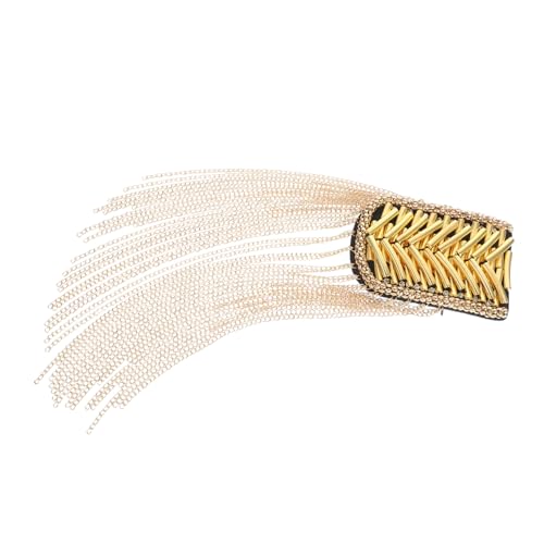EXCEART Handgefertigter Schulterstempel Mit Perlen Vintage Accessoires Modeaccessoires Anstecknadel Für Kostüm Schulterpolster Für Damenbekleidung Cosplay Schulterpolster Kostüm EXCEART Handgefertigter Schulterstempel Mit Perlen Vintage Accessoires Modeaccessoires Anstecknadel Für Kostüm Schulterpolster Für Damenbekleidung Cosplay Schulterpolster Kostüm von EXCEART