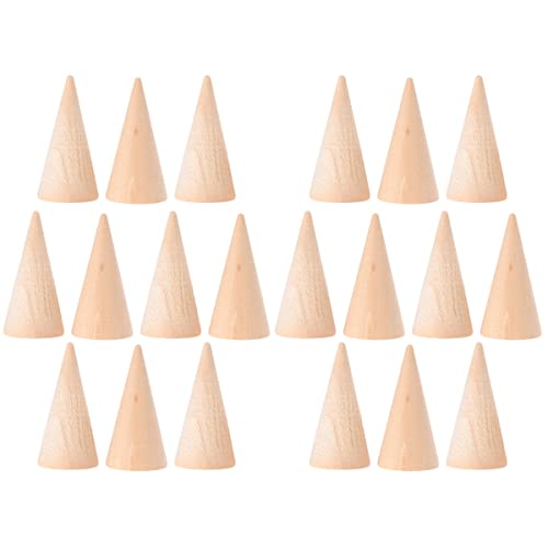 EXCEART Holzkegel Ringkegel Ringständer DIY Basteln: Höhe 5 cm Basteln Rohlinge 20 Stück Mini Weihnachtsbaum Modellierung Handwerk Schulprojekte Weihnachten Party Dekoration EXCEART Holzkegel Ringkegel Ringständer DIY Basteln: Höhe 5 cm Basteln Rohlinge 20 Stück Mini Weihnachtsbaum Modellierung Handwerk Schulprojekte Weihnachten Party Dekoration von EXCEART