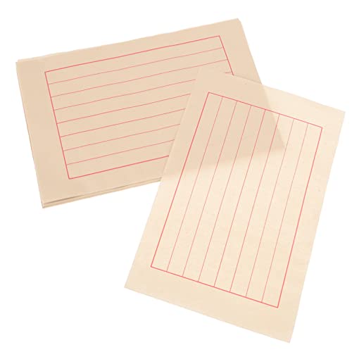 EXCEART Japanische Schreibwaren 50 Blatt Schreibwaren Schreibpapier Kalligraphie-Tinte Japanisches Malpapier Reispapier Kalligraphie Rohes Xuan-Papier Reispapier Zeichenpapier Japanisches EXCEART Japanische Schreibwaren 50 Blatt Schreibwaren Schreibpapier Kalligraphie-Tinte Japanisches Malpapier Reispapier Kalligraphie Rohes Xuan-Papier Reispapier Zeichenpapier Japanisches von EXCEART