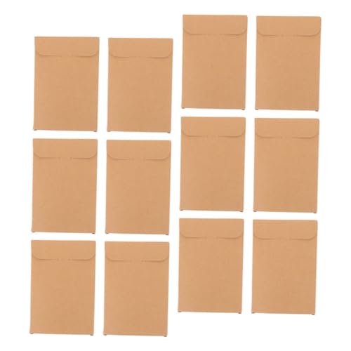EXCEART 12stücke Kraftpapier-verpackungsboxen Kartenboxen Grußkartenhülle Zur Aufbewahrung Postkartenverpackungsboxen Mehrzweck-papierboxen Kleine Verpackungsboxen von EXCEART