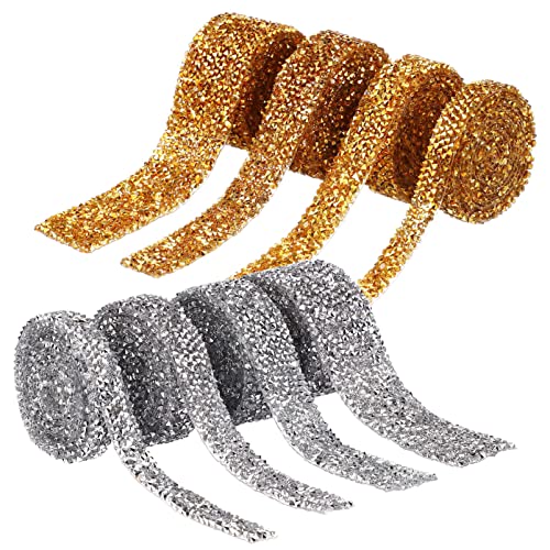EXCEART 8rollen Strassband Selbstklebend Glitzernde Ribbons Für Bastelarbeiten Dekoration Und Scrapbooking Bling-rhinestone Streifen Verschiedenen Farben EXCEART 8rollen Strassband Selbstklebend Glitzernde Ribbons Für Bastelarbeiten Dekoration Und Scrapbooking Bling-rhinestone Streifen Verschiedenen Farben von EXCEART