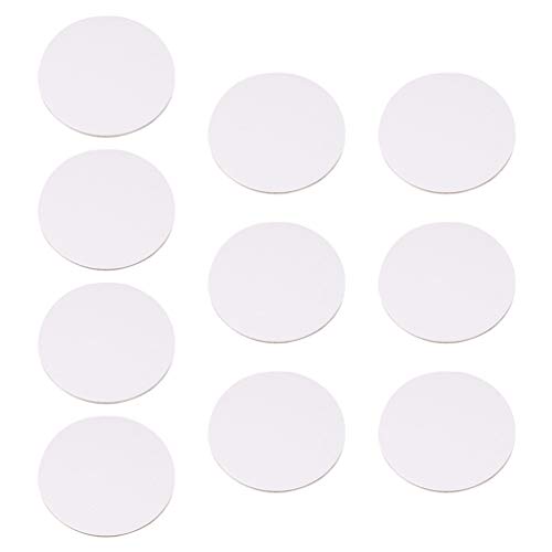 EXCEART Leinwände Keilrahmen 10Pcs Malerei Boards Kreis ?lfarbe Bord ?e Leere Künstler ?lgem?lde Kunst Malerei Panel Für Künstler Malerei Canvas Zum Bemalen Leinentuch von EXCEART