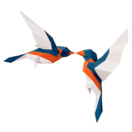 EXCEART Origami Vogel Kreatives Vogeldekor Wanddekoration Vogeldekor Im Freien Wandkunstdekor Raumdekorationen Sammlung Von Vogelliebhabern Das Papier 3d Marmelade Importieren Büttenpapier EXCEART Origami Vogel Kreatives Vogeldekor Wanddekoration Vogeldekor Im Freien Wandkunstdekor Raumdekorationen Sammlung Von Vogelliebhabern Das Papier 3d Marmelade Importieren Büttenpapier von EXCEART