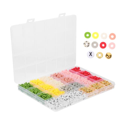 EXCEART Polymer Perlen Set Für DIY Schmuckherstellung Mit Farbigen Kleinen Perlen Für Armbänder Halsketten Bastelprojekte Langlebig Und Vielseitig von EXCEART