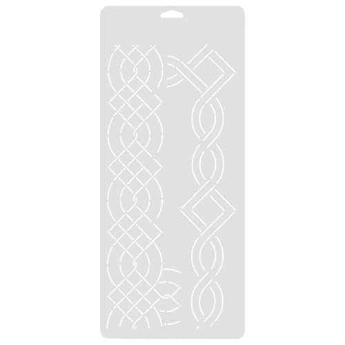 EXCEART Quilten Vorlage Nähmaschine Haushalt Vorlagen Quilt Schablonen DIY Transparent Patchwork Lineal Quilting Template für Einfach Quilten Design EXCEART Quilten Vorlage Nähmaschine Haushalt Vorlagen Quilt Schablonen DIY Transparent Patchwork Lineal Quilting Template für Einfach Quilten Design von EXCEART