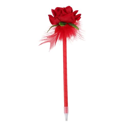 EXCEART Rosen Kugelschreiber Lustige Stifte Für Home Office Dekoration Blumen Gel Tintenstift Team Wertschätzungs Kugelschreiber Blumen Kugelschreiber Lustige Stifte Für von EXCEART