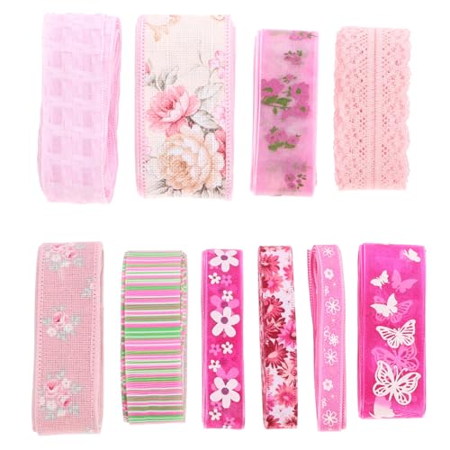 EXCEART Handgefertigtes Schmetterlingsband Aus Polyester Mit Blumenmuster Vielseitig Einsetzbar FüR Geschenkverpackung Diy-Handwerk Und Dekoration EXCEART Handgefertigtes Schmetterlingsband Aus Polyester Mit Blumenmuster Vielseitig Einsetzbar FüR Geschenkverpackung Diy-Handwerk Und Dekoration von EXCEART
