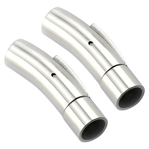 Exceart Schmuck Klemmverschluss Durchmesser 5mm 2Pcs Lederband Endverschluss Integralverschluss zubehör herstellung 6Mm Verschluss Lederbänder zubehör Schmuckzubehör Exceart Schmuck Klemmverschluss Durchmesser 5mm 2Pcs Lederband Endverschluss Integralverschluss zubehör herstellung 6Mm Verschluss Lederbänder zubehör Schmuckzubehör von EXCEART